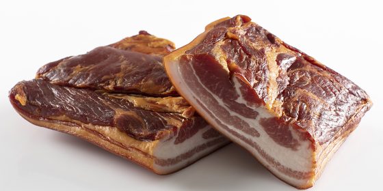 Nyrøget tørsaltet frilandsbacon